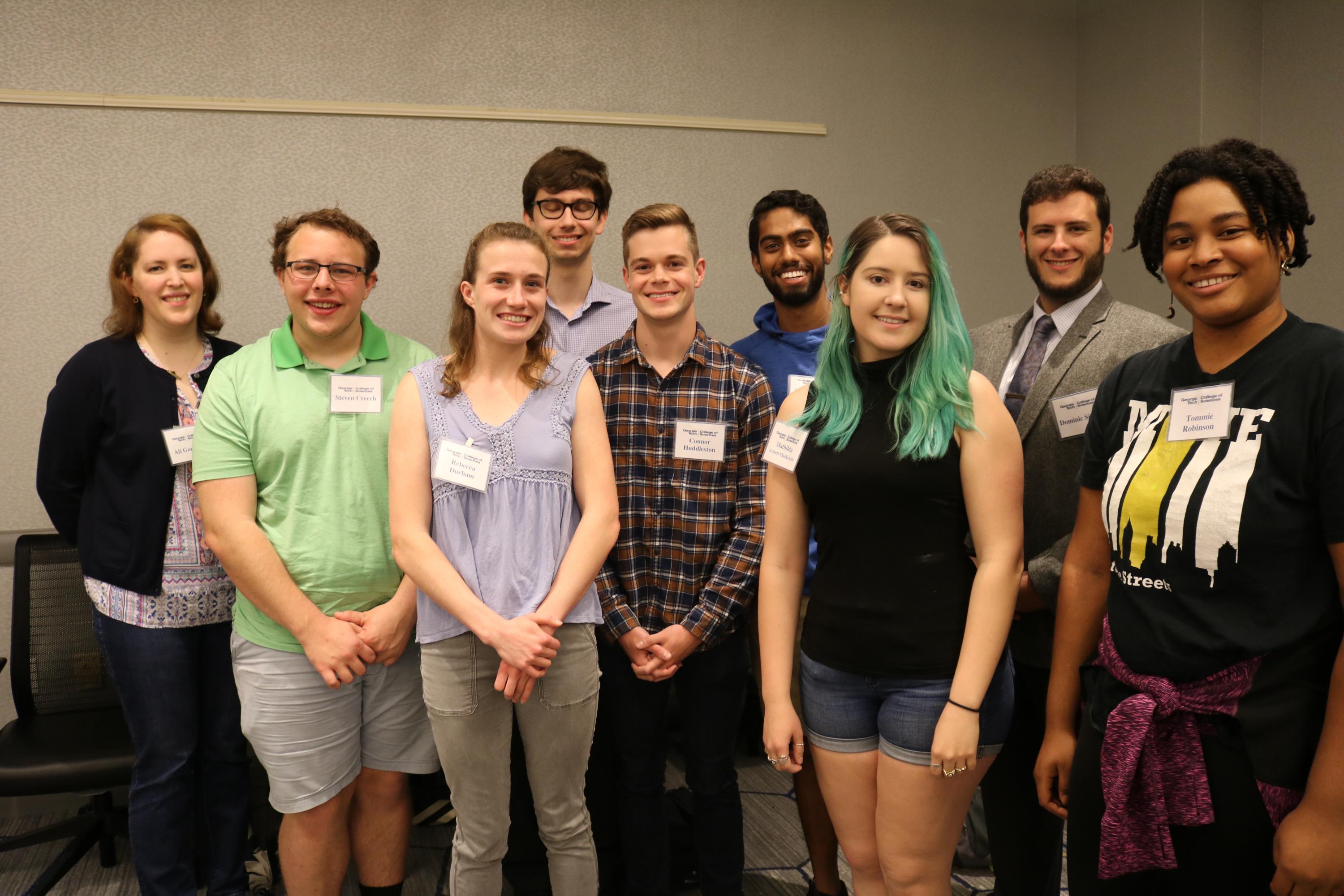2019 College of Sciences Student Award Winners