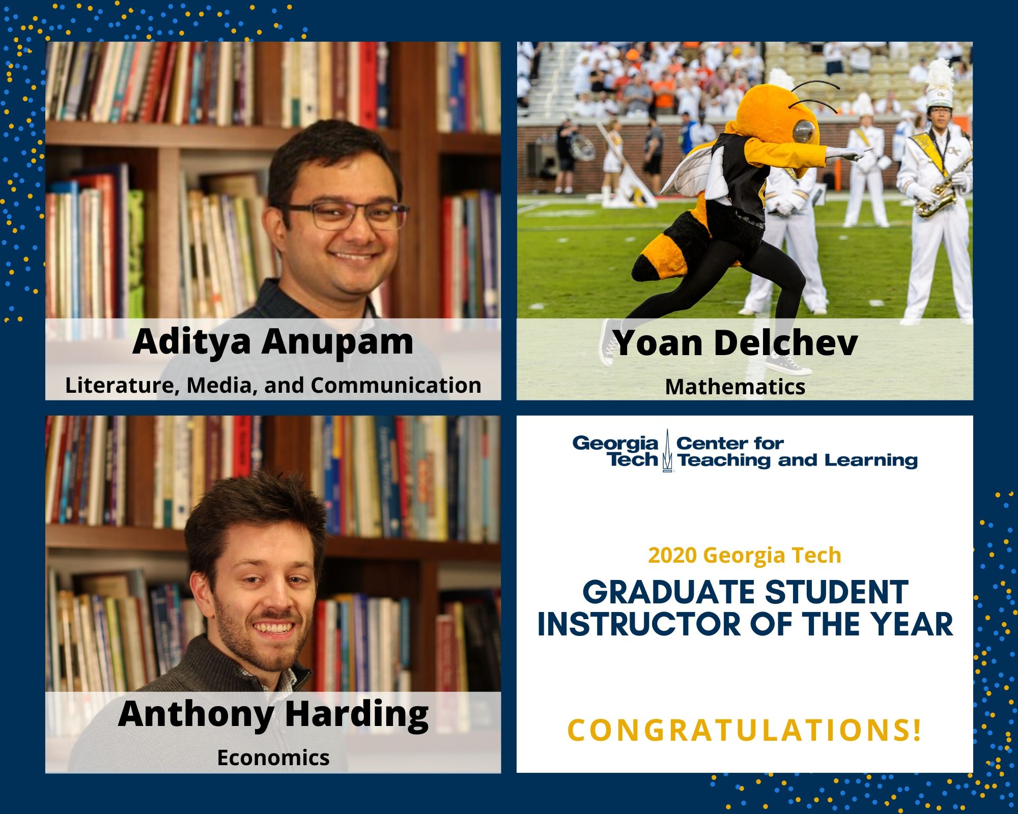2020 Graduate Student Instructors of the Year