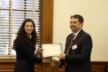 BS DMTH Alumna Michelle Delcourt receives Leadership Award